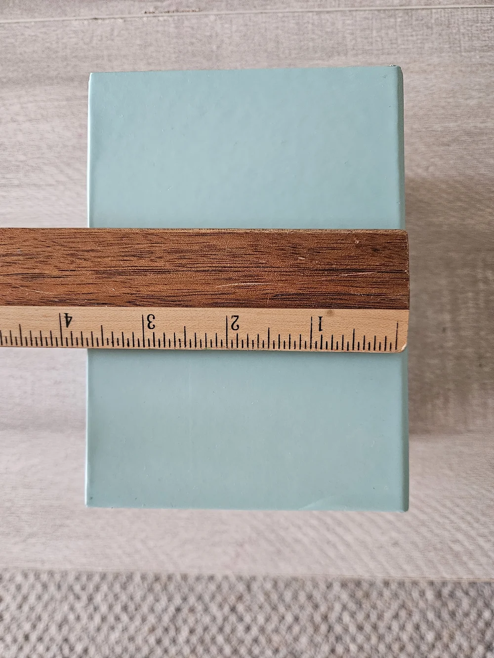 Aqua Blue Rectangle Desk Storage Boxes - Compact Home Organizer